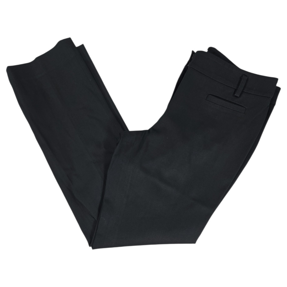 Loft Wom 8 Petite Black Marisa Pants Classic Office Career Wear Capsule Wardrobe
